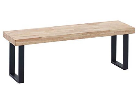 Mesas banco madera