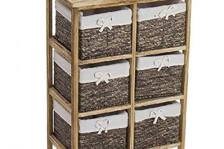 Cajonera madera 6 cajones