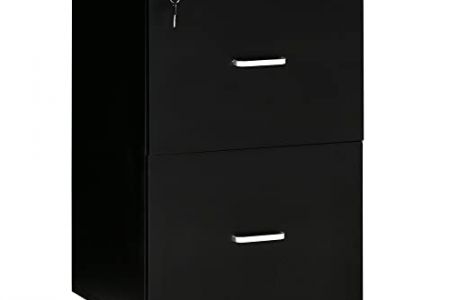 Cajonera oficina negra