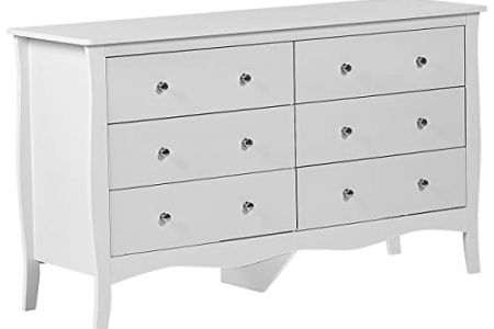 cómoda 6 cajones blanco