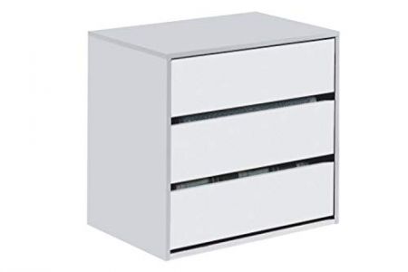 cómoda cajonera blanca