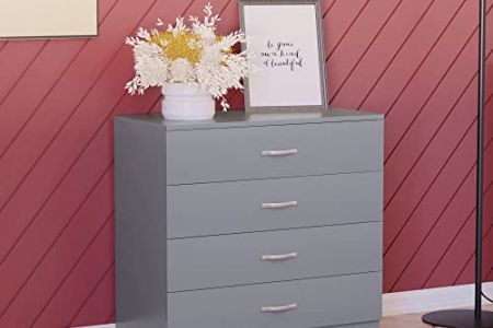 cómoda gris