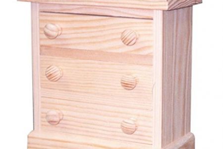 cómoda madera crudo