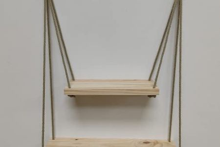 estantería almacenaje madera