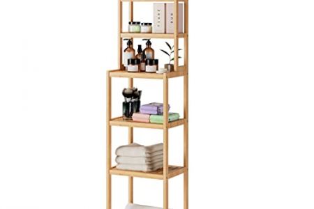 Estanteria baño bambu