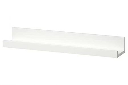 estantería blanca madera