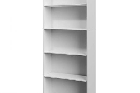 estantería blanca