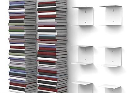estantería invisible libros