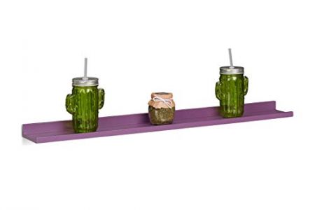estantería morada