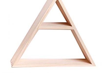 estantería triangulo