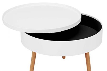 Mesa auxiliar redonda