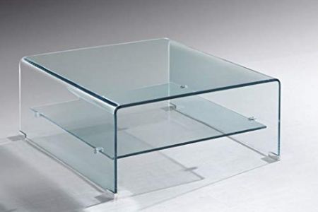 Mesa centro cristal