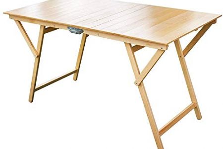 Mesa jardín plegable