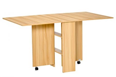 Mesa plegable con ruedas