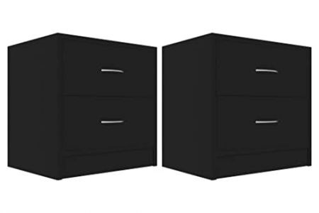 Mesitas de noche dormitorio wengue