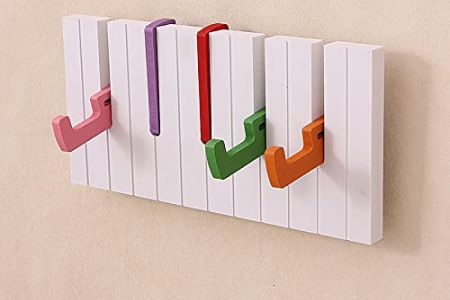 Perchero pared piano