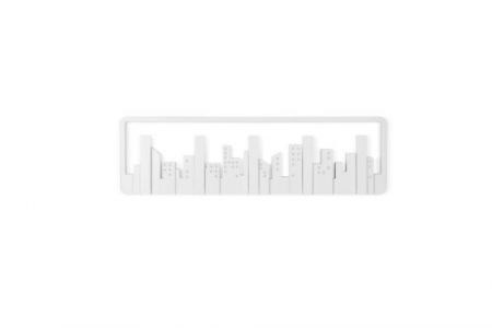 Perchero skyline blanco