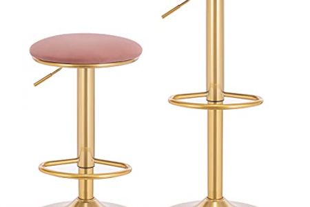 Taburete bar rosa