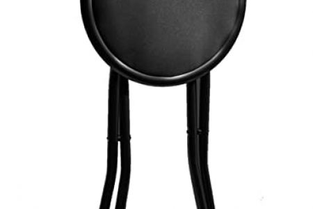 Taburete plegable acolchado