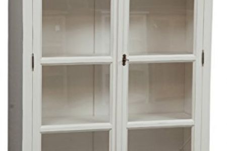 Vitrina blanca vintage