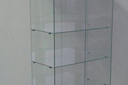 Vitrina de cristal expositor