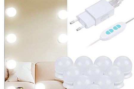 Espejo con luces led