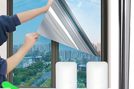 Vinilo para ventanas efecto espejo