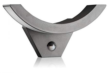 Lampara exterior led con sensor de movimiento