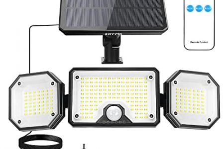 Lampara solar exterior sensor