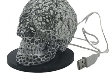 Lampara calavera