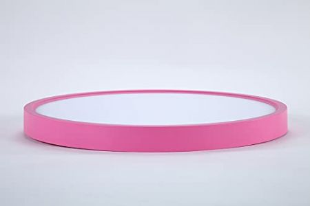 Lampara de techo rosa