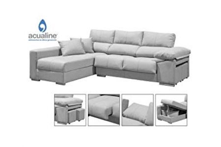 Sofá 6 plazas chaise longue