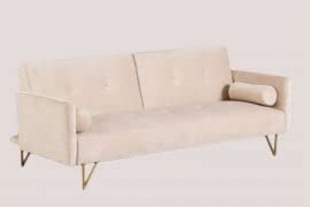 Sofá beige 3 plazas