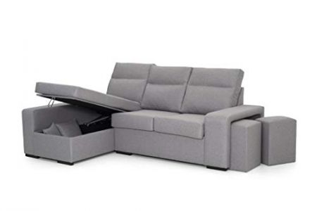 Sofá cama chaise longue con arcon