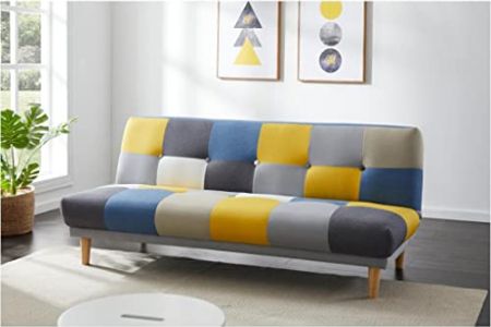 Sofá cama patchwork