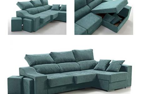 Sofá chaise longue 4 plazas