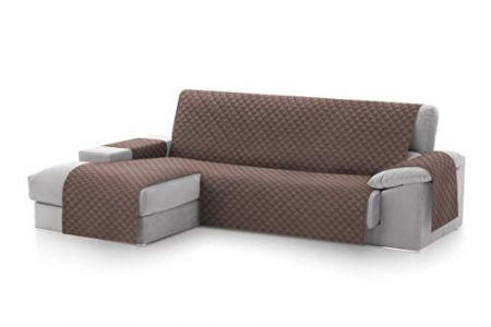 Sofá chaise longue marrón