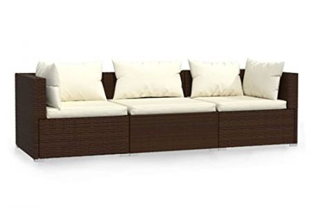 Sofá exterior 3 plazas