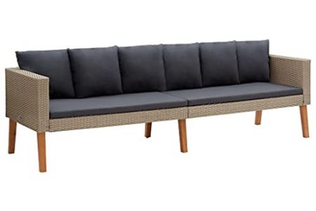 Sofá jardín 3 plazas