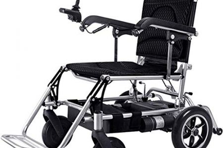 Silla de ruedas eléctrica plegable