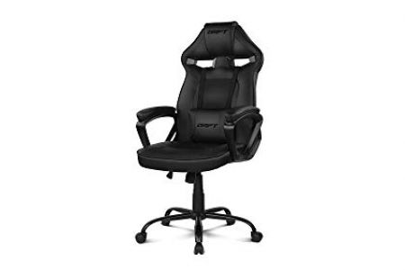 Silla gaming negra