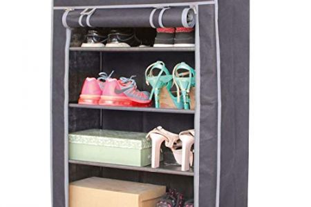 Armario zapatero tela