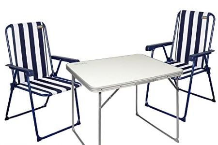 Conjunto de mesa y sillas de camping