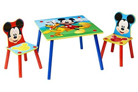 Conjunto mesa y sillas niños