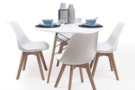 Conjunto mesa y sillas nordicas