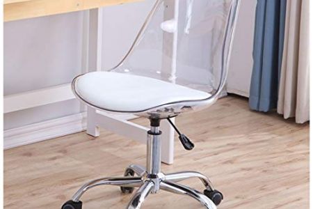 Silla escritorio transparente