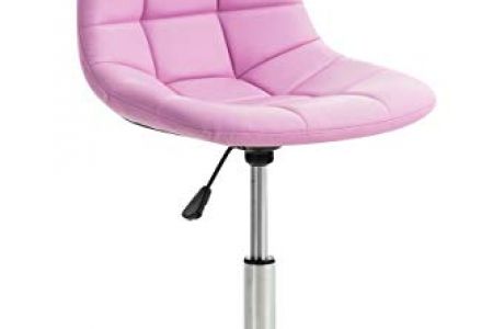 Silla escritorio rosa