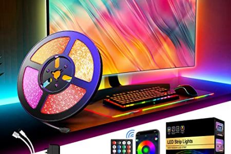 Tira led colores con mando