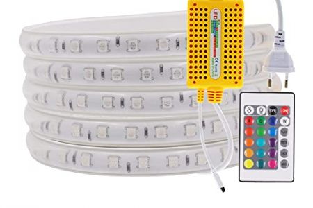 Tira led rgb 220v