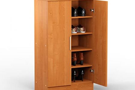 Zapatero color cerezo